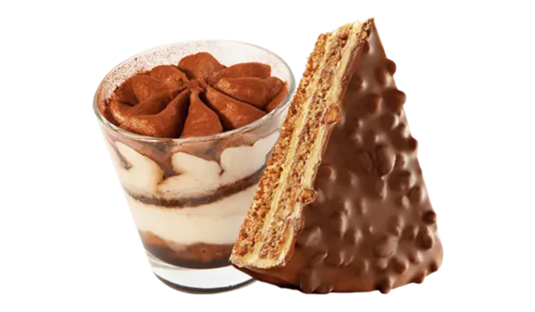 Tiramisu et Tarte daim